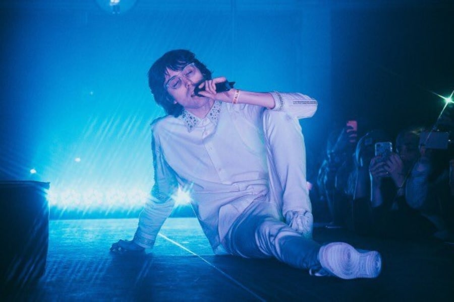 A.G. Cook at Pop 2 live show, New York City 12