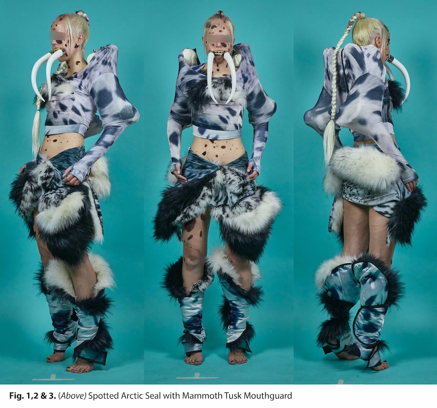 Danni Harris Human Animal fashion collection Saint Martins 8