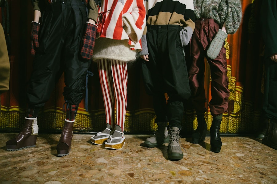 Backstage at Undercover AW20 Jun Takahashi Paris menswear 7 6