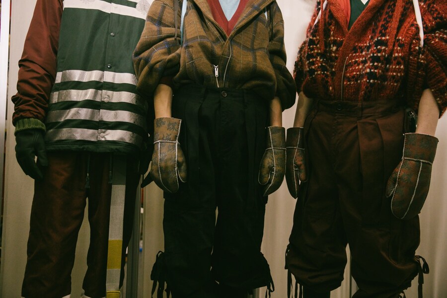 Backstage at Undercover AW20 Jun Takahashi Paris menswear 17 16
