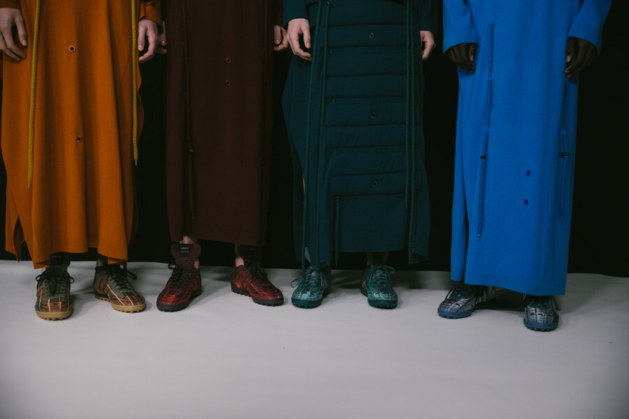Backstage at Craig Green paris mesnwear fashion week aw20 11 10