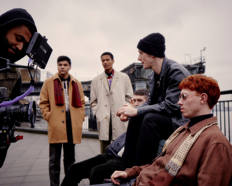 King Krule shooting the ‘Alone Omen 3’ video 1