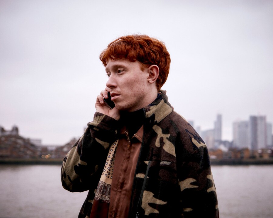 King Krule shooting the ‘Alone Omen 3’ video 2