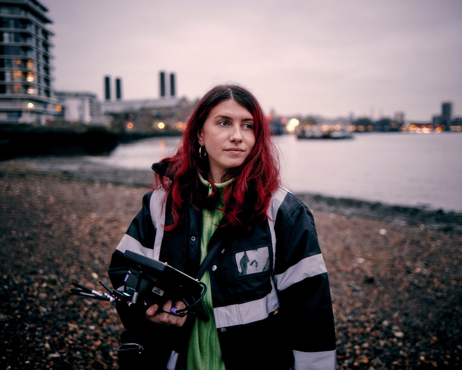 King Krule shooting the ‘Alone Omen 3’ video 3