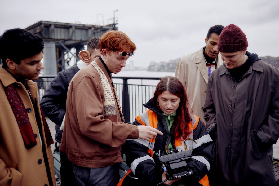 King Krule shooting the ‘Alone Omen 3’ video 7