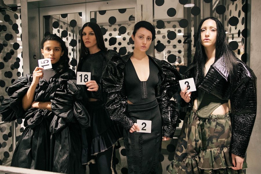 Backstage at Vaquera AW20 Dover Street Market 10