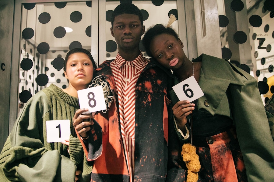 Backstage at Vaquera AW20 Dover Street Market 17