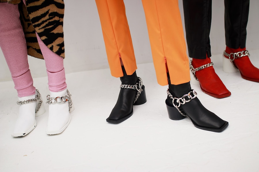 Backstage at the AW20 MM6 Maison Margiela fashion show 6 5