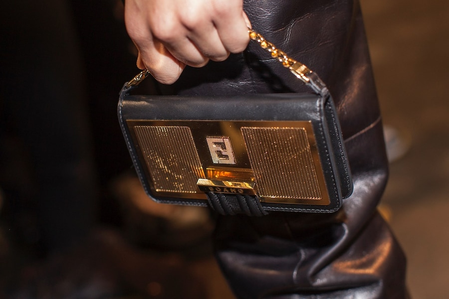 Backstage at the AW20 Fendi fashion show 13 12