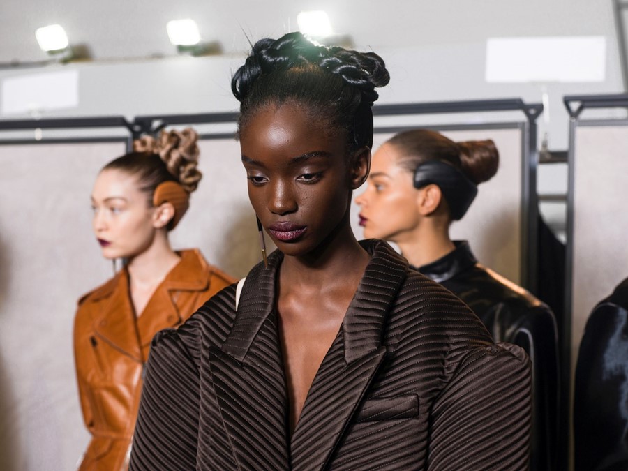 Backstage at the AW20 Fendi fashion show | Dazed