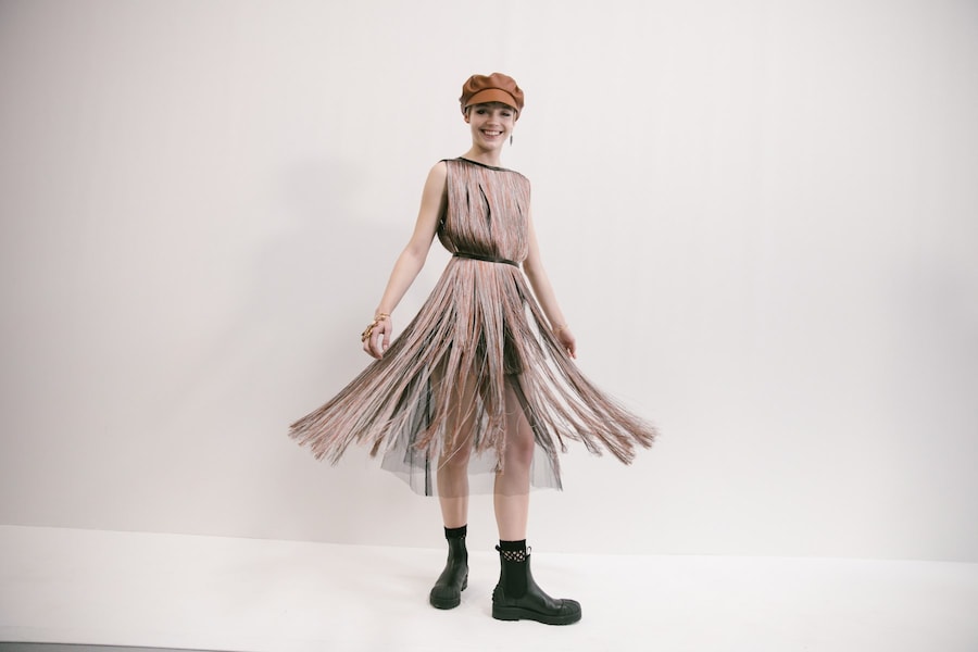 Backstage at the AW20 Dior fashion show 29 28