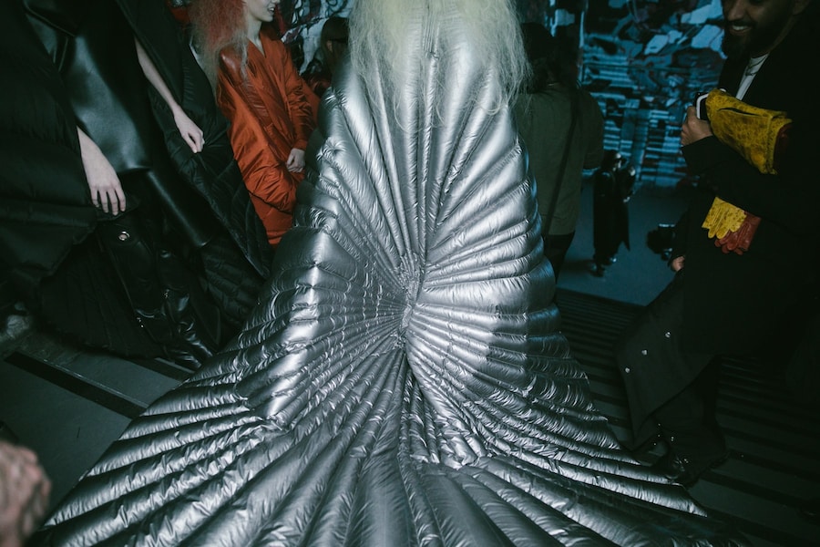 Backstage at the AW20 Rick Owens fashion show27 26
