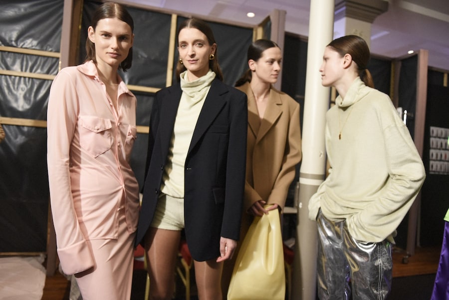 Backstage at the AW20 Kwaidan Editions fashion show 18 17