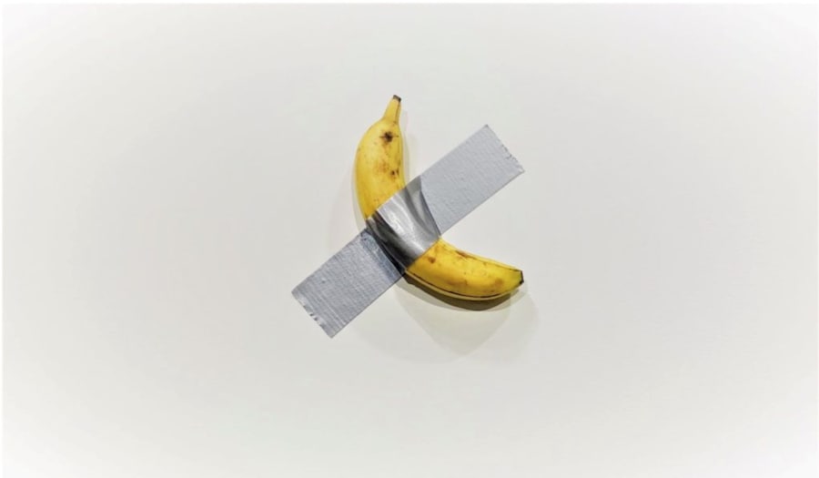 Maurizio Cattelan Comedian
