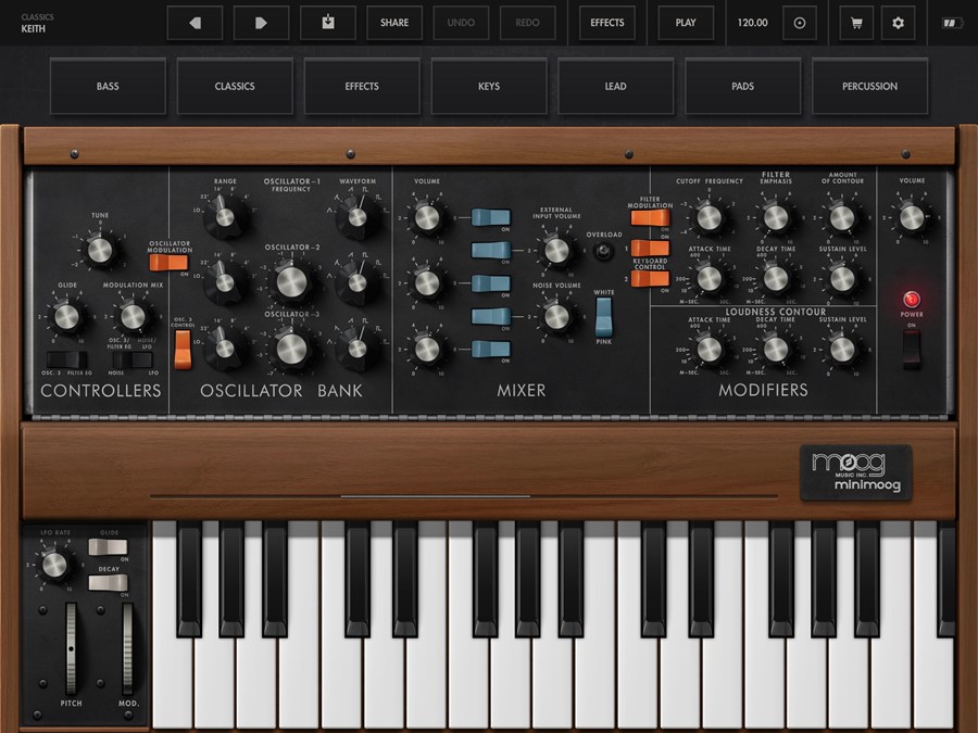 Moog and Korg release synthesiser apps for free