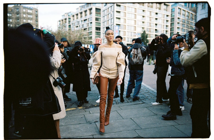 Yu Fujiwara – London AW20 Womenswear Winnie Harlow 5 4