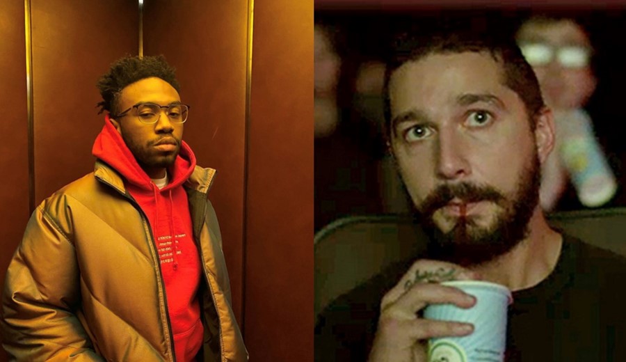 Shia LaBeouf and Kevin Abstract
