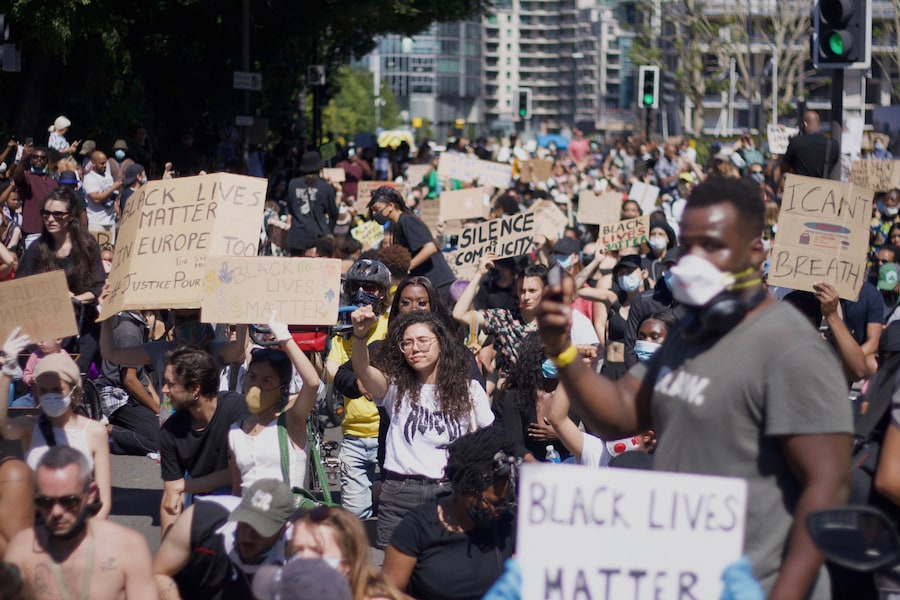 Black Lives Matter London protest 8
