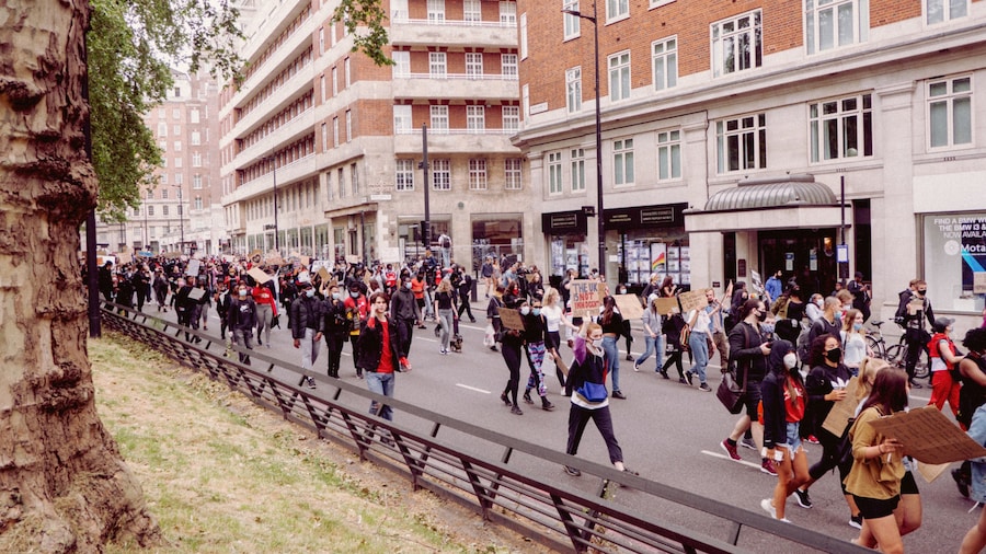 Black Lives Matter protest, London, June 3 2
