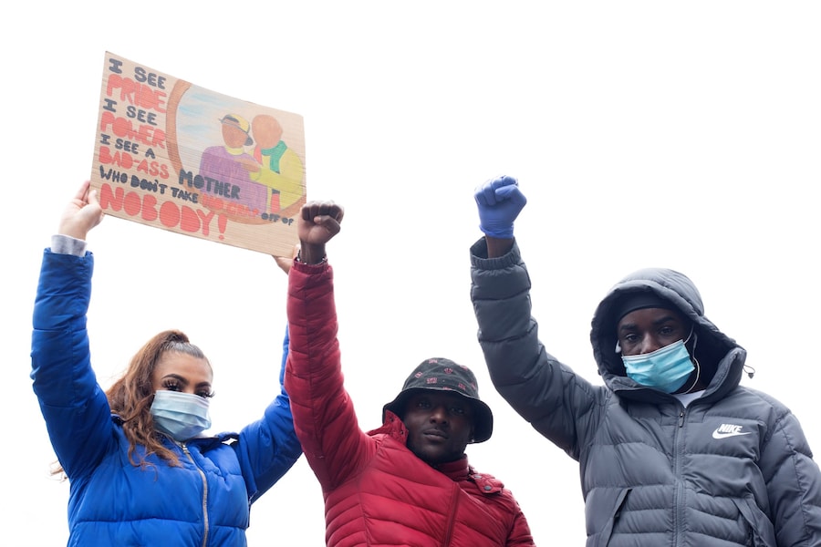 Black Lives Matter protests London 11 11