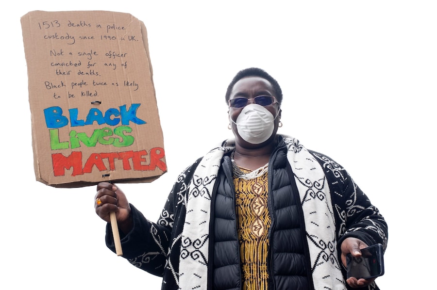 Black Lives Matter protests London 12 12