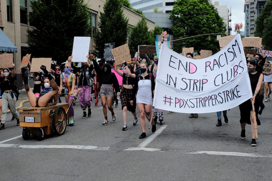 Portland PDX Stripper Strike