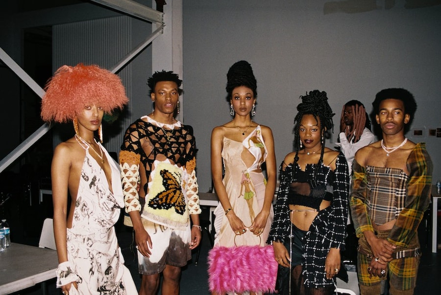 No Sesso LA AW20 runway show Jheyda McGarrell 2
