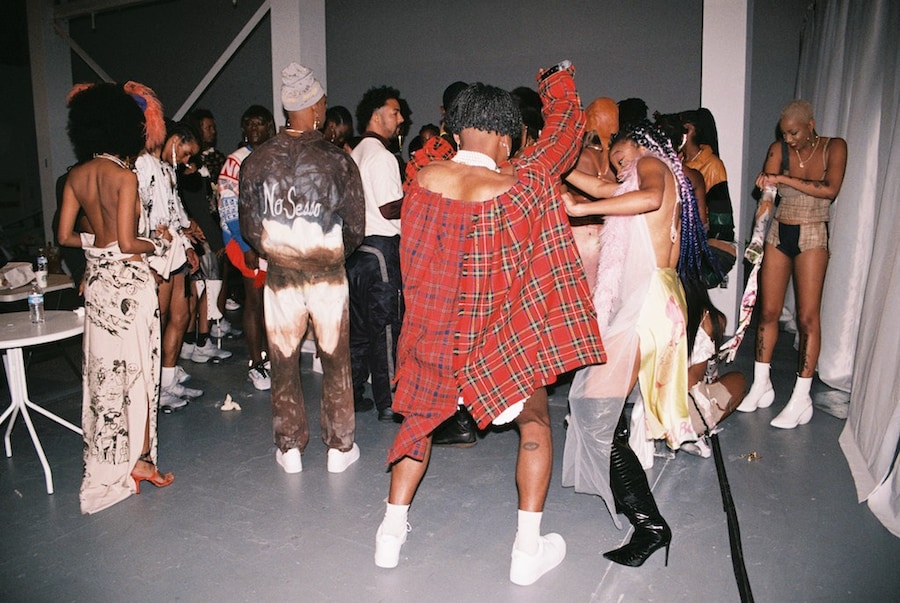 No Sesso LA AW20 runway show Jheyda McGarrell 7