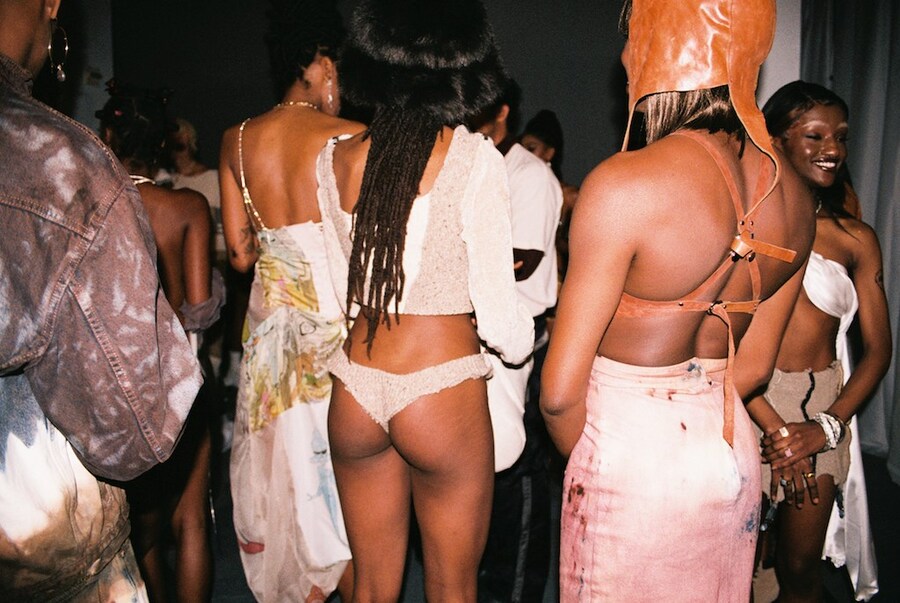 No Sesso LA AW20 runway show Jheyda McGarrell 15
