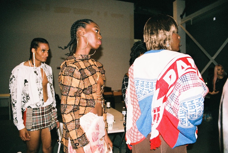 No Sesso LA AW20 runway show Jheyda McGarrell 16