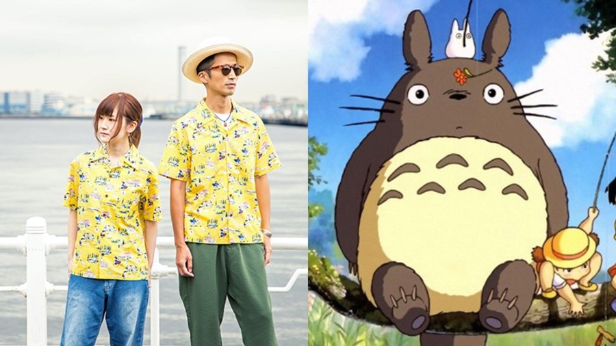 Studio Ghibli is now selling Hawaiian shirts and Totoro-themed skateboards