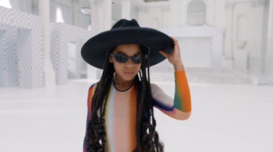 Rainbow Mugler, Blue Ivy Black Is King fashion looks 4