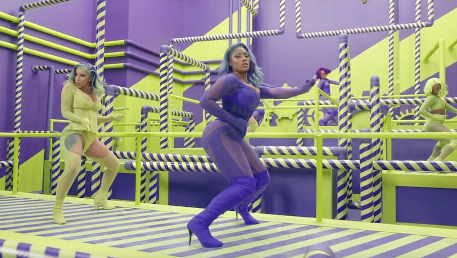 Cardi B WAP Mugler Megan thee Stallion 6