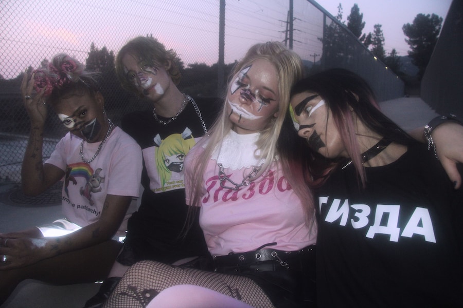 Pussy Riot anti-surveillance make-up 1