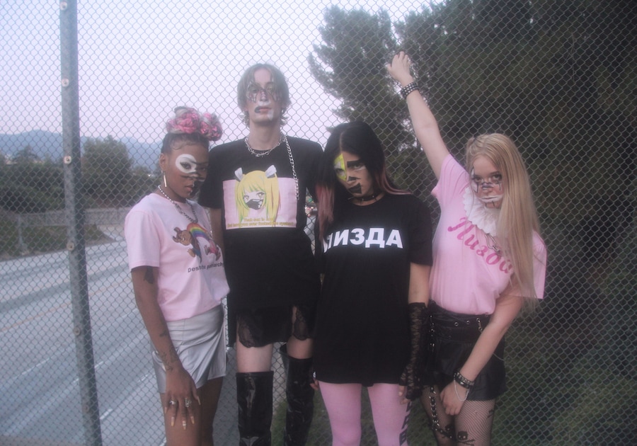 Pussy Riot anti-surveillance make-up 6