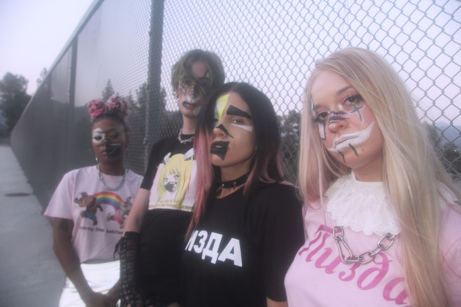 Pussy Riot anti-surveillance make-up 9