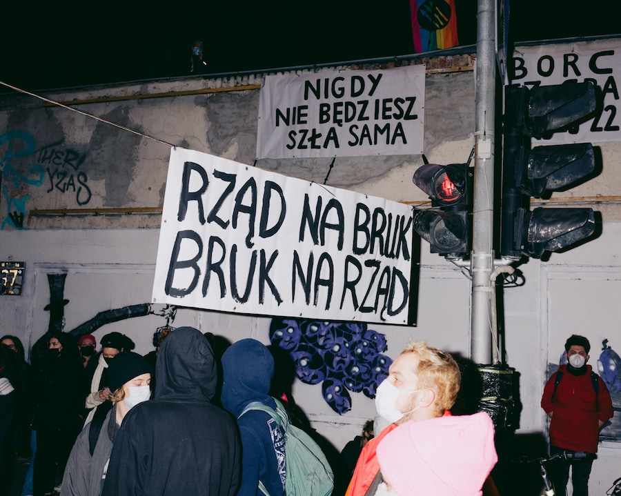 Poland’s abortion law ruling protest 1 0