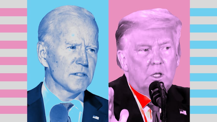 Joe Biden and Donald Trump