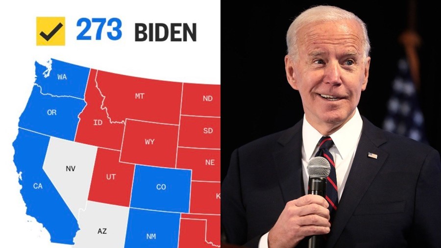 Joe Biden election victory