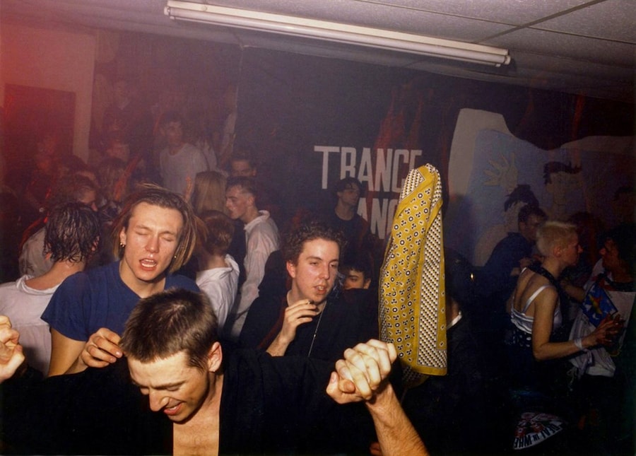 1988 Shoom at FC Cymon Eckel, Spike, Andrew Weatherall