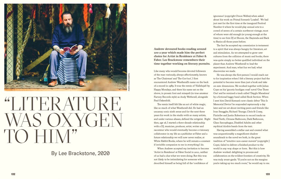 Jockey Slut Andrew Weatherall book spread 0