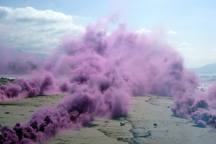 Judy Chicago. “Purple Atmosphere” (1969) 7