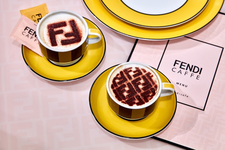 Fendi opened a festive Insta-worthy cafe 10