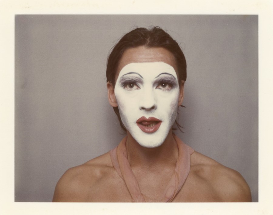 Ulay, “White mask” (1973-74)
