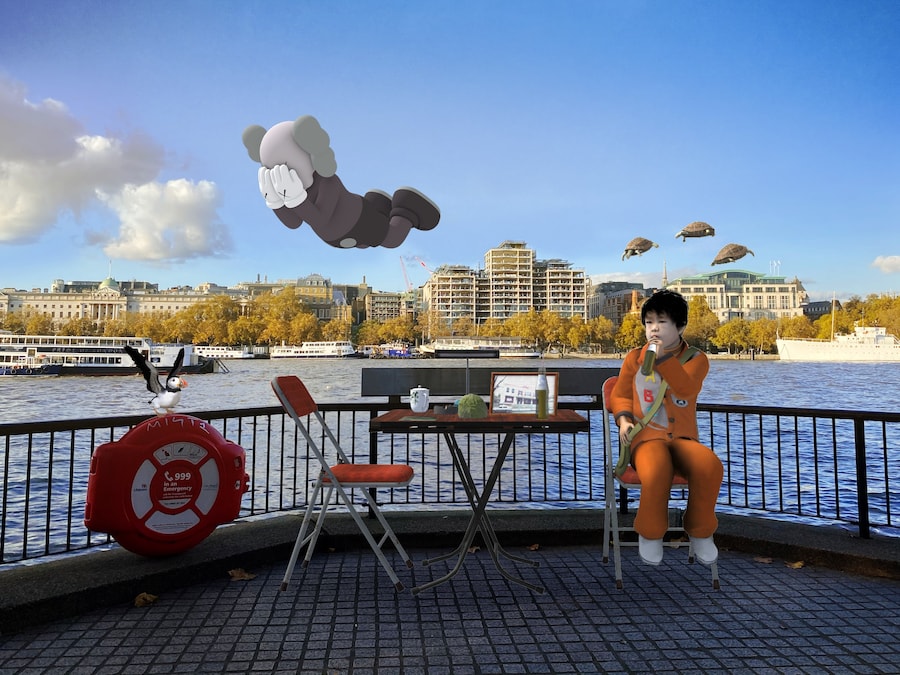 Unreal City, Cao Fei, KAWS, Olafur Eliasson 4