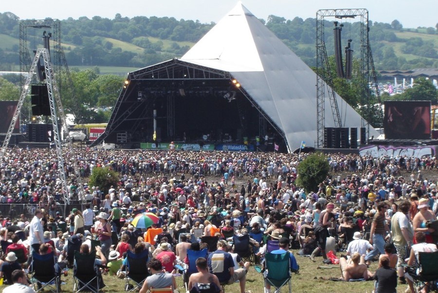The Pyramid Stage, Glastonbury Festival