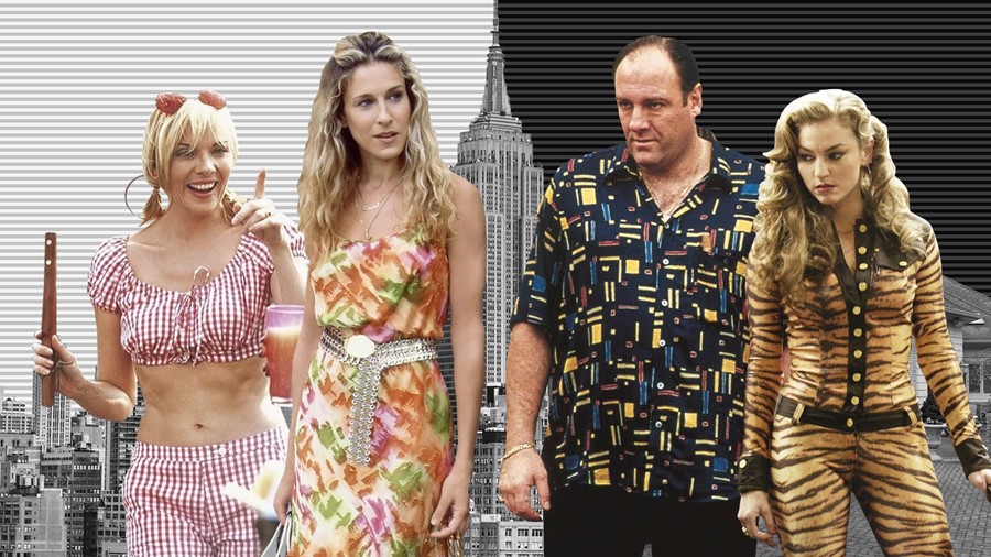 Sex and the City vs The Sopranos: fashion off