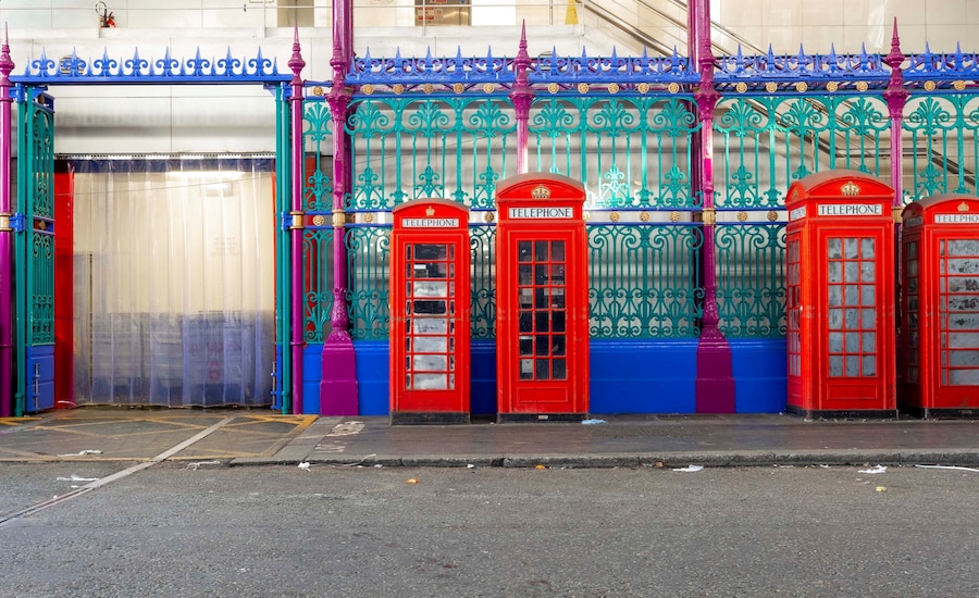 “Smithfield Market”, Telephone Booths (2020-ongoing) 9