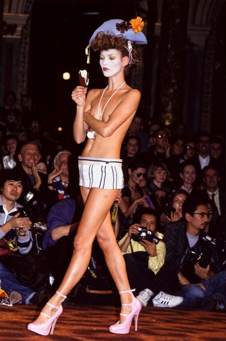 Looking back at Vivienne Westwood's sexually charged SS94 Cafe Society show