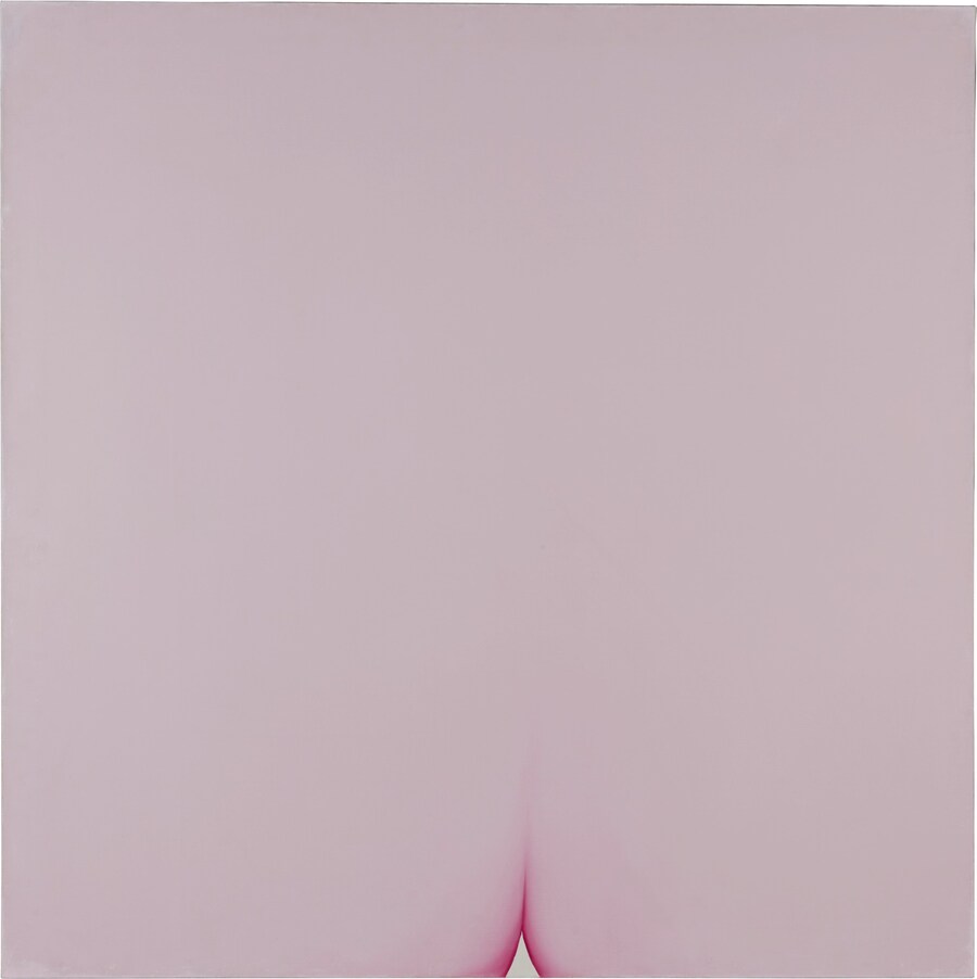 Huguette Caland, “Self Portrait (Bribes de Corps)” (1973) 5